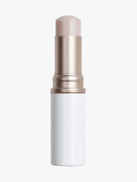 Hince True Dimension Radiance Balm Korean Glass Skin Highlighter in branded component on a light gray background